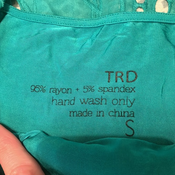 EUC Teal Tracy Reese Crop Top Set - Picture 4 of 6